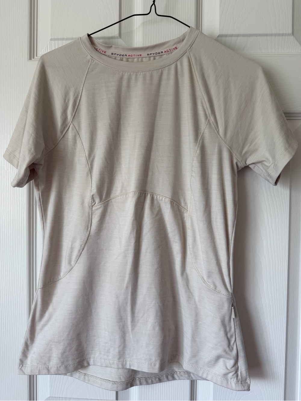 Spyder Active Light Beige Activewear Top